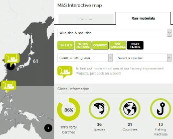 FIS - Companies & Products - M&S launches interactive sourcing map for wild  and farmed fish